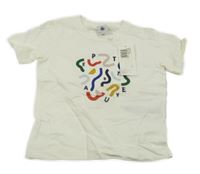 Nové - biele tričko s potlačou