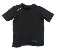Čierne športové funkčné tričko s logom Sondico