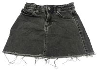 Sivá rifľová sukňa 365 Denim