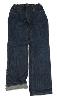 Tmavomodré podšité regular fit rifle GAP