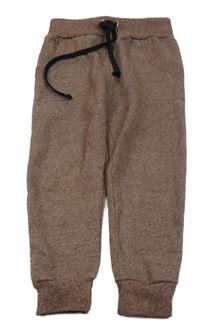 Vínové melírované tepláky 