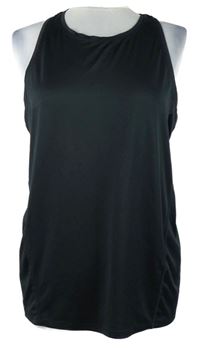 Dámsky čierny športový funkčný top Workout