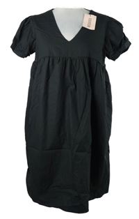 Nové - Dámské černé plátěné šaty Brave Soul 