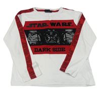 Bielo-čierno-červené tričko so Star Wars Primark