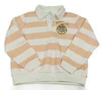 Světlerůžovo-bílá pruhovaná mikina Harry Potter H&M