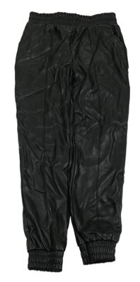 Čierne koženkové nohavice Primark