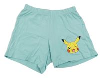 Svetlomodré kraťasy s Pikachu