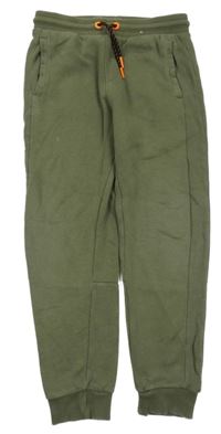 Khaki cuff tepláky F&F