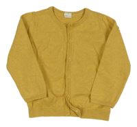 Horčicový prepínaci sveter H&M