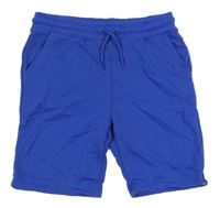 Modré teplákové kraťasy Primark