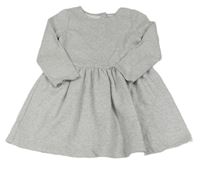 Sivo-biele vzorované trblietavé šaty Primark