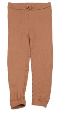 Staroružové rebrované úpletové legíny George