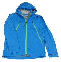 Azurová šusťáková funkční bunda s kapucí CMP