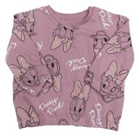 Ružová mikina s Daisy Primark