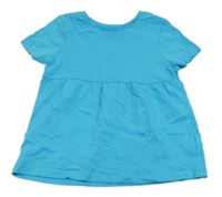 Tyrkysová peplum tunika zn. F&F