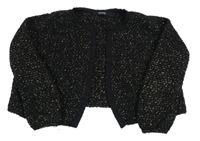 Čierno-zlaté svetrové bolerko George