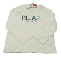 Nové - Bílé triko s nápisem TEX 