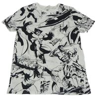 Bílo-černé tričko s X-Meny H&M