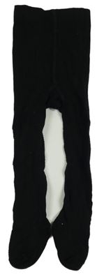 Čierne vzorované pančuchy H&M
