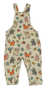 Smetanové laclové tepláky se zvířátky M&S