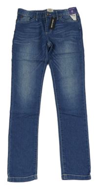 Modré lehké mid rise rifle River Island