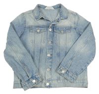 Svetlomodrá rifľová bunda H&M