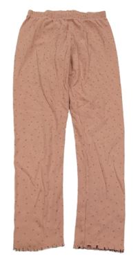 Staroružové trblietavě bodkovaná é rebrované legíny George