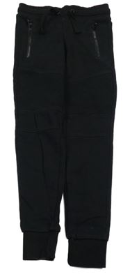 Černé chino tepláky POCOPIANO