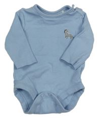 Světlemodré body se zebrou Mothercare