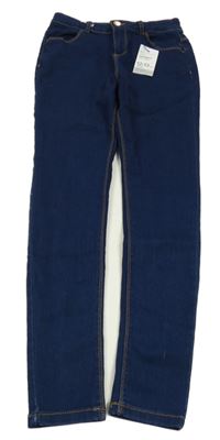 Nové - tmavomodré skinny rifle Denim Co.