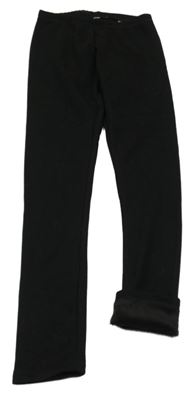 Čierne teplákové zateplené legíny Pepperts!