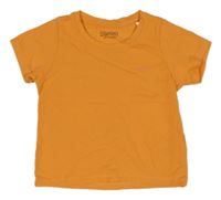 Oranžové tričko s logom ESPRIT