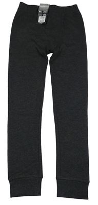 Nové - Tmavosivé thermo nohavice Next