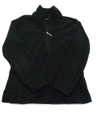 Čierna fleecová funkčná mikina CMP