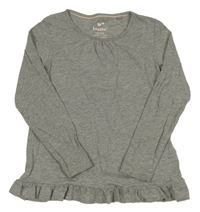 Sivé melírované tričko Lupilu