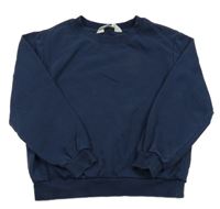 Tmavomodrá mikina H&M