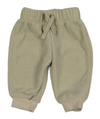 Béžové fleecové tepláky Primark