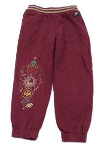 Vínové tepláky s potiskem - Harry Potter M&S