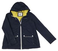 Tmavomodrá šusťáková jarní bunda s kapucí Craghoppers