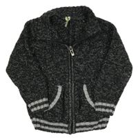 Sivý melírovaný prepínaci sveter Orchestra