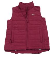 Vínová šušťáková zateplená funkčná vesta Trespass