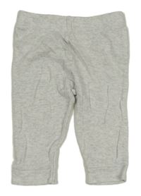 Světlešedé melírované tepláky 