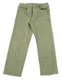 Nové - Khaki regular fit rifle Zara