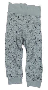 Svetlomodré tepláky s medvedíkmi Lupilu