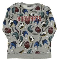Šedá mikina se zvířaty - Harry Potter 