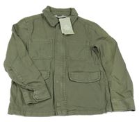 Nové - Khaki riflová bunda H&M