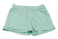 Svetlozelené bavlnené kraťasy C&A