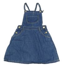 Modré laclové riflové šaty St. Bernard