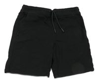 Čierne pull on kraťasy Denim Co.