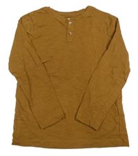 Hnědé triko H&M